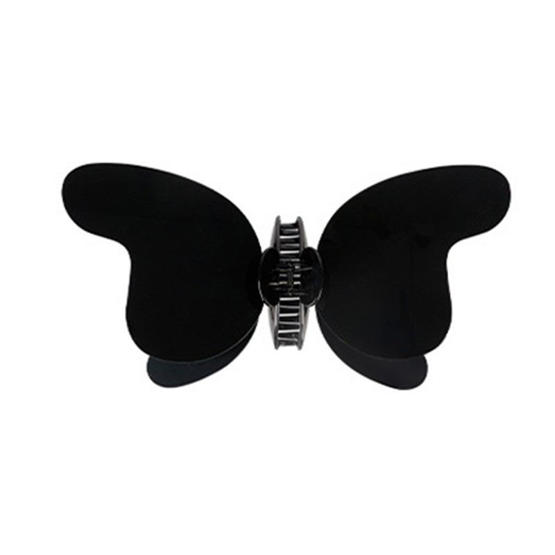 Hair Claw Clip Extra Large Round Comb Teeth Lightweight Butterfly