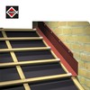 INEFA Angle Sheet Roof with Waterfold Aluminium 200 cm, Silver,