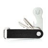 Key Organiser - Key Case Made of Real Leather, Stainless