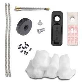Universal Lighter Replacement Repair Kit Pack for Petrol Gas Fluid Lighter (Spring Screw, Flint Stone, Cotton, Wick, Cotton Felt Pad & Rubber Felt Pad ，Flint Wheel)