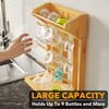SpaceAid Bamboo Baby Bottle Drying Rack, Space Saving Kitchen Bottles