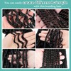 18 Inch 4 Bundles Boho Hair for Braiding Deep Wave