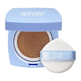 Doing What Soft Bluring Filter Cushion 15g Single Item No. 2 Beige + Puff 2 Pieces Special / 두잉왓 소프트 블러링 필터 쿠션 15g 단품기획 2호 베이지+퍼프2개입 기획