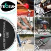 TECEUM 1 Inch Webbing – Black – 10 Yards –