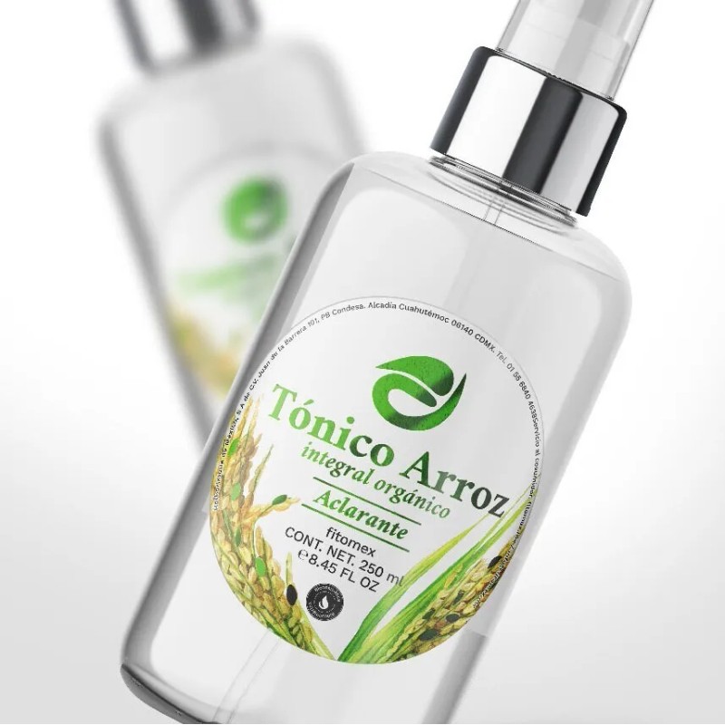 Tónico Aclarante Fitomex Agua Arroz Orgánico 250