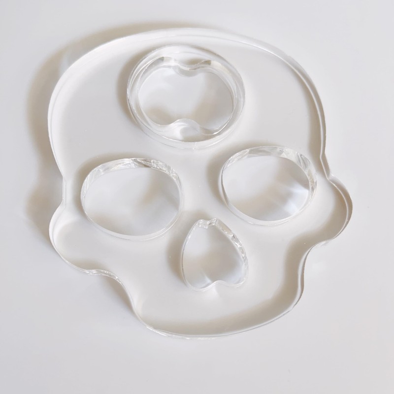 Skull Acrylic Bottle Opener Templates, Woodworking Router Template, Router Jig,
