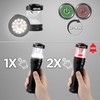 Duronic LED Torch RFL033AAA Portable Flashlight, Handheld Lantern, Lightweight Torch