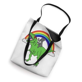 T-Rex Dinosaur French Bulldog Dog Tote Bag