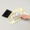 Folding LED Rectangular Magnifier, Long-Lasting LED Illumination, 3x Magnification, Reading