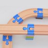 Neueins Track Coupling Parts for Wooden Rails and Blocks Together