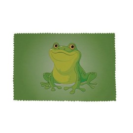 U24 Brillenputztuch Frosch Motiv Nr. 11 Fahne Flagge Glasreinigungstuch Microfasertuch