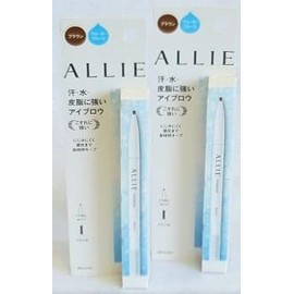 [Set of 2] Ali Waterproof Eyebrow N Brown 0.05 oz (0.15 g) x 2 Packs
