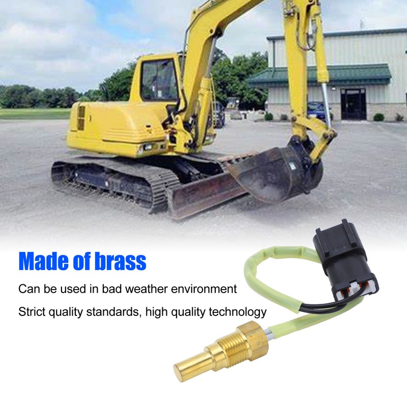 Water Temperature Sensor Brass Weather Resistant Excavator Accessories 7861‑92‑3320 for