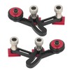 Left Right Bearing Roller Press Featherboard Feeding Guide Wheel for