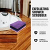 Paños Exfoliantes de Nylon Diseño Africano VOSAREA Pack de 4