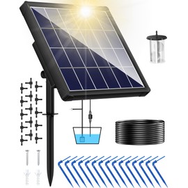 NFESOLAR Automatic Watering and Storage Plant Water Supply, Includes 32.1 ft (15 m) Hose, Solar, Plant Watering Type