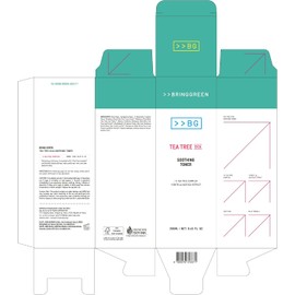 COLORGRAM Tónico Calmante Tea Tree Cica Rutina Suave para El Cuidado de La Piel Diario para Efecto Refrescante E Hidratante (8.5 Fl. Oz., 250Ml)