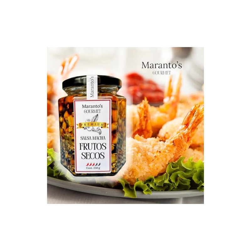 Salsa Macha con Frutos Secos Maranto's Gourmet 250 g