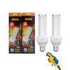 KINGYEENUO 2 Pack E26 UVA UVB Light Bulb for Birds