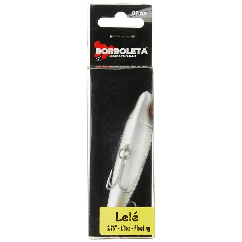 Borboleta Lele, Prata Holo (0H), 3/8 oz.