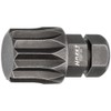HAZET M12-2597-04 Hexagonal Bit 8 (5/16 Inch) Internal Multi-Tooth Profile