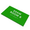ADA CENTRAL SIGNS 6" X4" Exam Room 6 Sign- Tactile