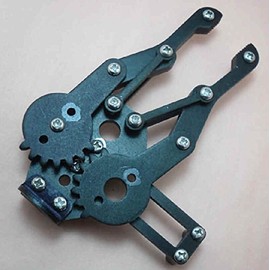 Firgelli Automations 2 Degree Freedom Gripper-Black