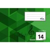 Music Book A5 Ruling 14-8 Sheets Landscape Format