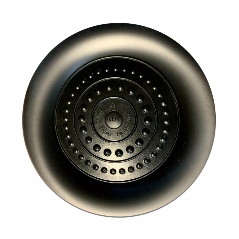Delta RP61181OB Round Shower Head Oil Rubbed Bronze 6" Single-Setting