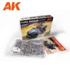 AK Interactive FJ43 Pickup 1:35 Scale Plastic Model Kit Truck