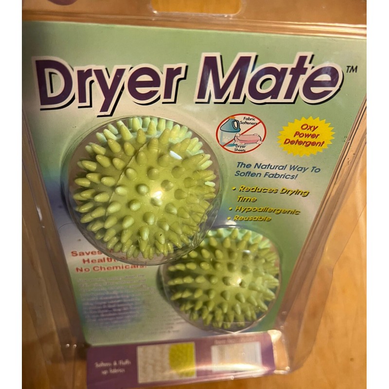 DRYER MATE - THE NATURAL WAY TO SOFTEN FABRICS REUSABLE