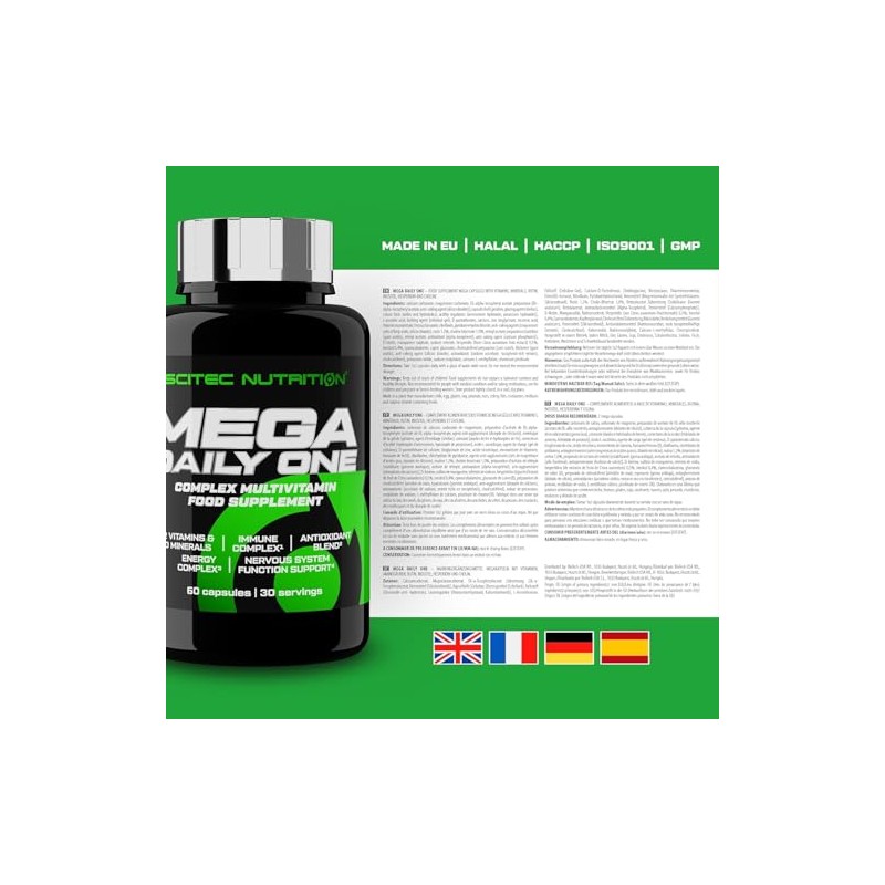 SciTec Mega Daily One - 120 caps