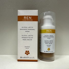 REN Glycol Lactic Radiance Renewal Mask Exfoliating Face Mask Brightening 50ml