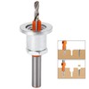Kadimendium Counter Sink Drilling Bit 4.0x8mm Adjustable Countersink Drill Bit