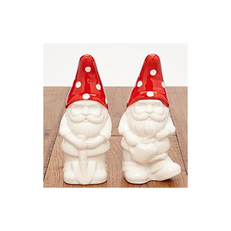 Garden Gnome Salt & Pepper Shaker Set