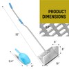 LOSTRONAUT Sand Flea Rake Pro, 52" Heavy Duty Beach Rake