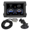 Universal Car HUD OBD2 GPS Gauge Display with Slope Meter