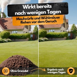 Schädestmeister Vole Granules, 300 g, Eucalyptus Instant Protection, Long-Lasting Effect, for Garden and Paths, Safe Against Undermining, Made in Germany