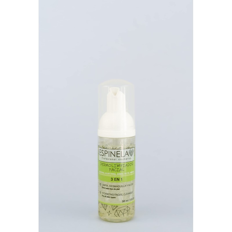 Dermolimpiador Facial 3 En 1 Desmaquillante 50ml Espinela