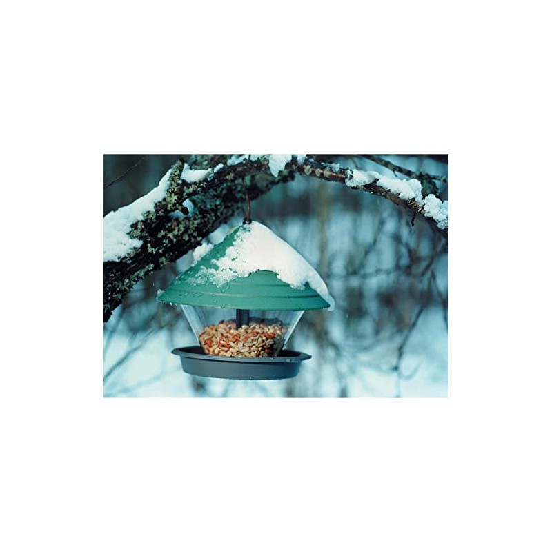 Hammarplast 9325409 Bird Feeding House 27 cm Black or Green,