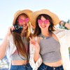 Sprinlot Heart Sunglasses Colourful Heart Party Glasses Heart Shaped Glasses