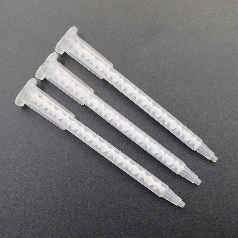 50Pieces Epoxy Mixing Nozzle Static Mixing Tube Mixing Nozzle for