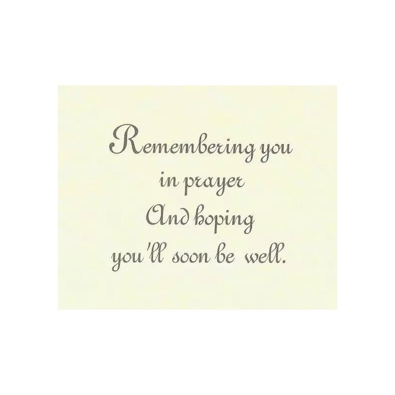 Magic Moments May God Bless You With Good Health (G)