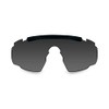 Wiley X Unisex's Saber Advanced Spare Lens Set, Smoke Grey,