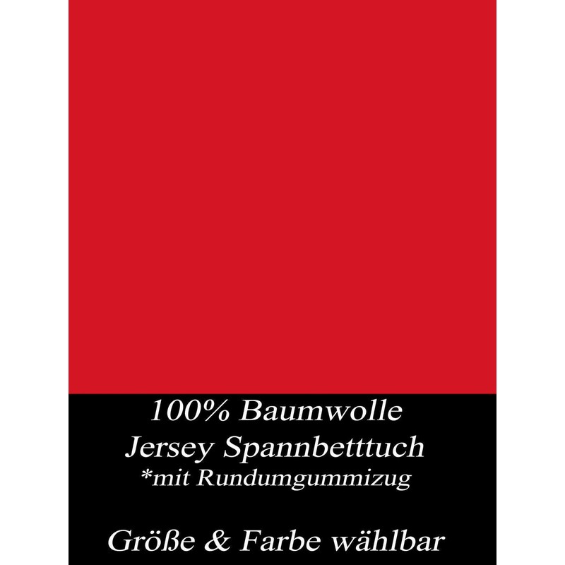 Leonado Vicenti Fitted Sheet, 100% Cotton Jersey, Choice of Colours,