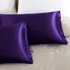 Aormenzy Satin Pillow Cases for Women King Size Set of