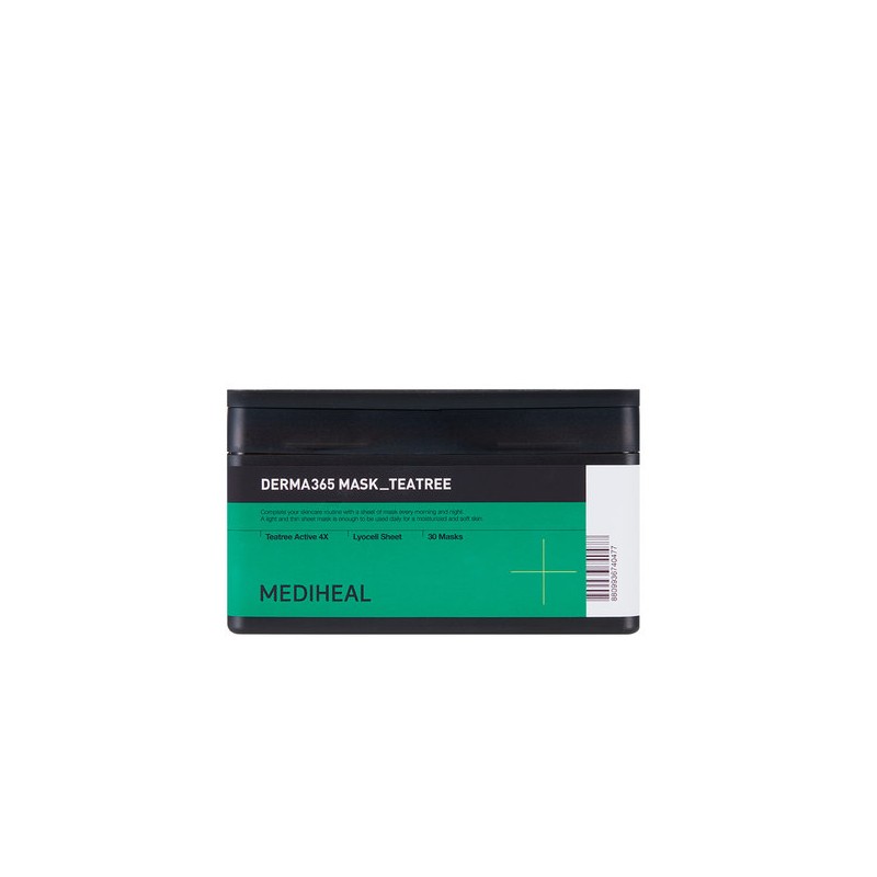 Mediheal Derma365 Tea Tree Mask 30 Sheets / 메디힐 더마365