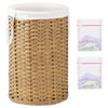 SETVSON Large Laundry Hamper Laundry Basket Round 34.3 Gal (130