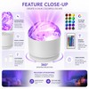 Galaxy Projector Night Light for Bedroom – 16-Color Rotating Aurora
