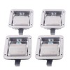 DOONARCES 4Pcs Trailer Paddle Toolbox Lock Stainless Steel Truck Tool